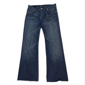 Rock & Republic Floyd Blue Wide Leg Jeans Size 32